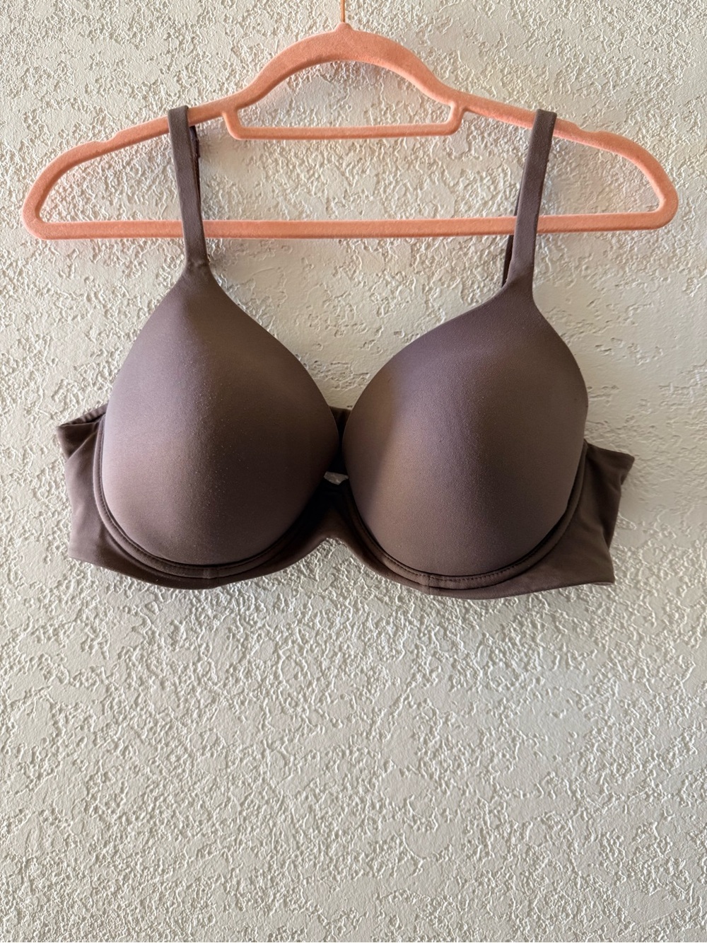 SOMA Embraceable Perfect Coverage Gray Everyday Smooth Underwire Womens Bra 38D‎